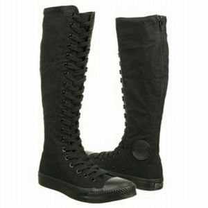 Converse Size 8 Knee High Sneakers